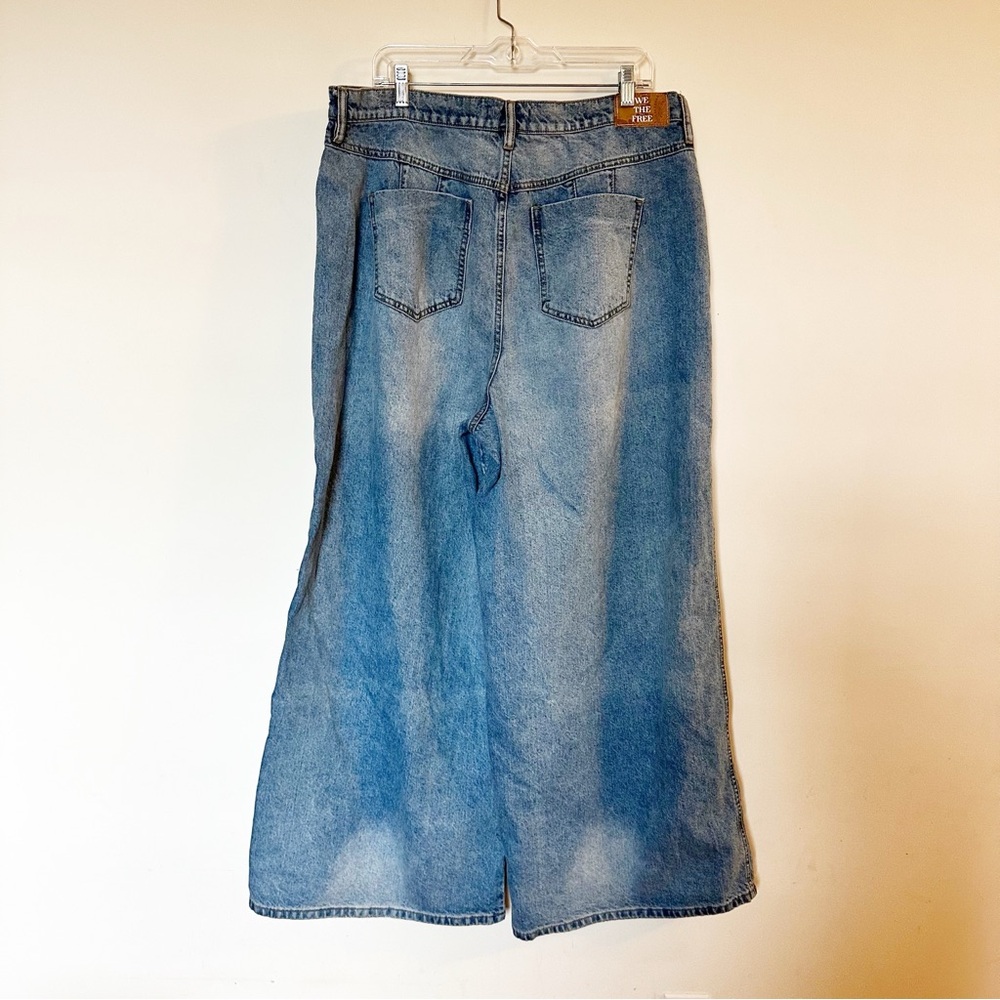 Free People We the Free CRVY Gia Wide-Leg Jeans - Picture 6 of 8